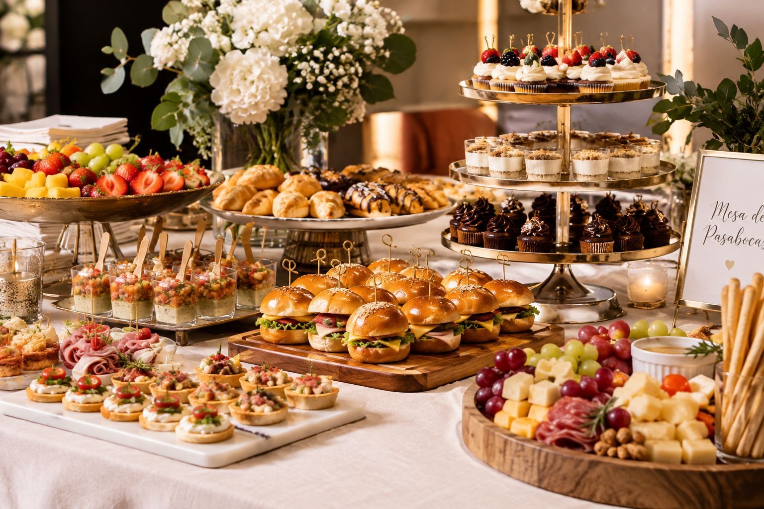 Menús para Eventos